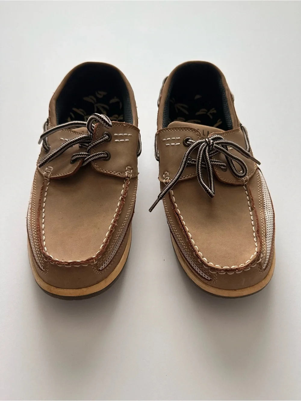 Island Surf Men's Tan Boat Shoes
